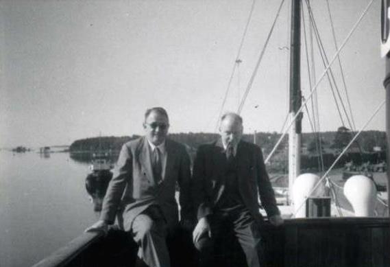 Wexler & C.G. Rossby, Woods Hole 1956