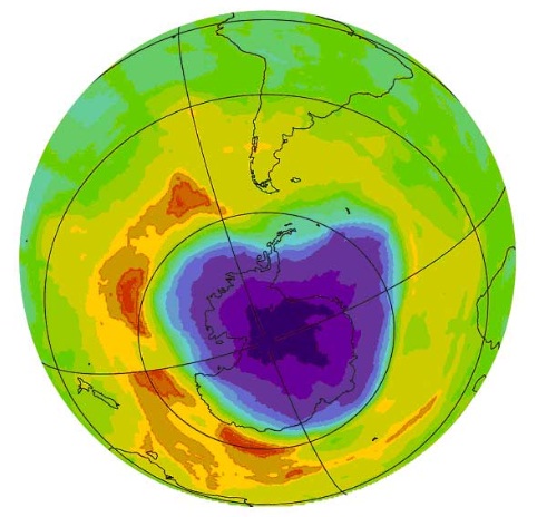 Ozonhål Antarktis